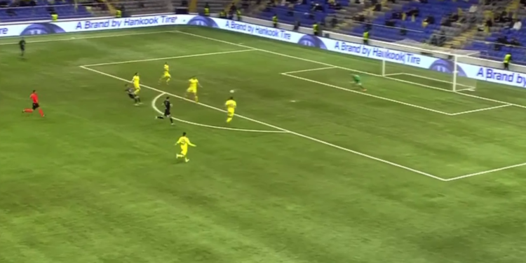 Pa gola pjesa e parë në “Astana Arena”