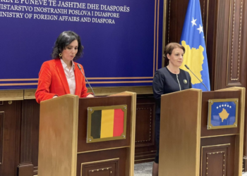 Ministrja belge kërkon de-eskalim të situatës në veri e përkushtim në dialog