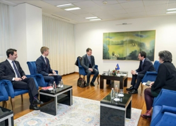 Kurti pret në takim përfaqësues nga organizata CSSP, flasin për komunitetin serb