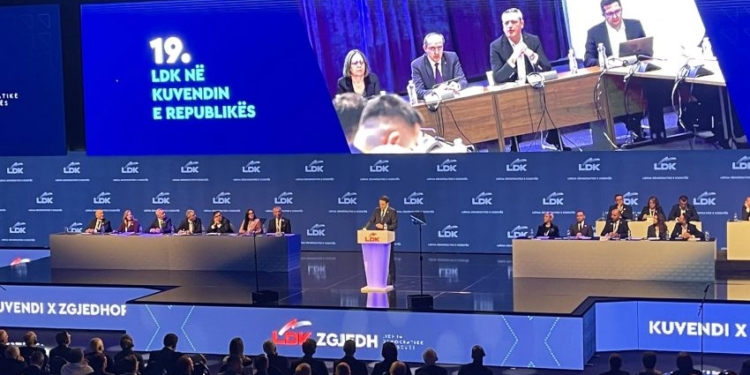 Abdixhiku zgjidhet sërish kryetar i LDK-së