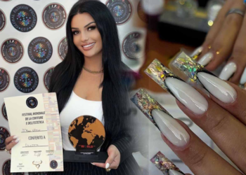 Garuesja kosovare zë vendin e tretë në botërorin për rregullimin e thonjëve