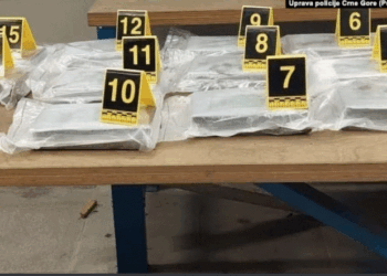 Mali i Zi sekuestron drogë dhe arreston një shtetas shqiptar