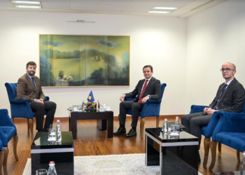 Kurti takohet me shefin e misionit të parë të Kosovës në Poloni