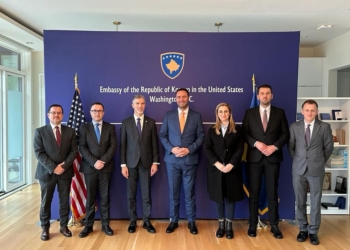 Konjufca viziton ambasadën e Kosovës në ShBA