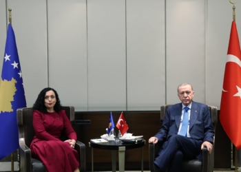 Osmani në Turqi, takohet me Erdoganin