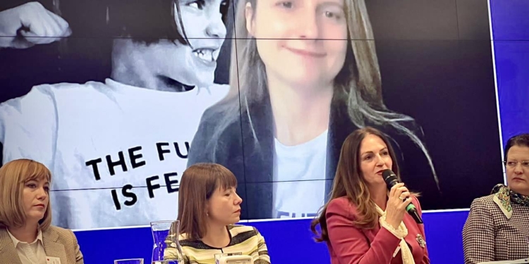 Nagavci në Bruksel prezanton politikat për fuqizimin e vajzave dhe grave