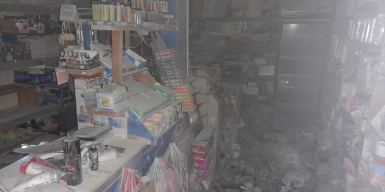 Policia kap një person në flagrancë, ia vuri zjarrin një lokali në Zubin Potok