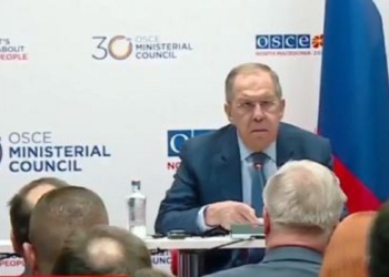 Lavrov nga Shkupi kritikon Blinkenin dhe Borrellin: Keni frikë të ballafaqoheni me fakte