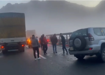 Aksident në Rrugën e Kombit, përfshihen gjashtë vetura