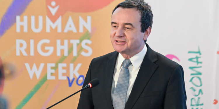 Kurti: Të drejtat e njeriut janë edhe thelbi edhe themeli i qytetërimit