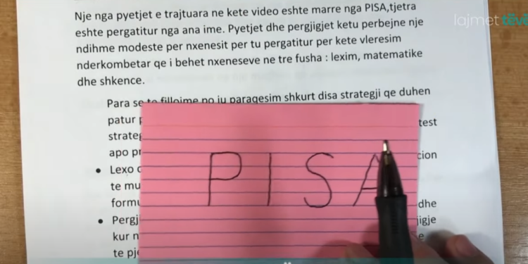 Kosova “ngelë” në testin PISA
