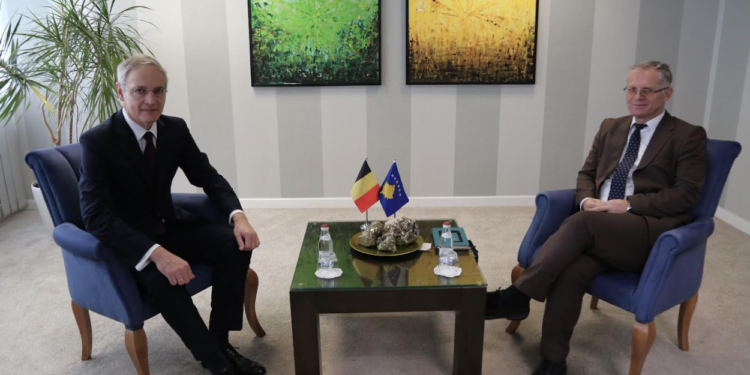 Nga 1 janari 2024 Belgjika kryeson Këshillin e BE-së, Bislimi pret ambasadorin e saj në Kosovë