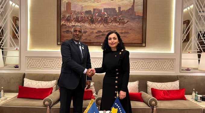 Osmani takohet me ministrin e Jashtëm të Somalisë: Rikonfirmuam marrëdhëniet tona dypalëshe