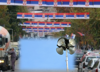 Policia konfiskon një sirenë të alarmit dhe gjashtë zmadhues të zërit në Mitrovicën Veriore