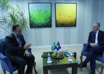 Bislimi dhe ambasadorin jo-rezident i Arabisë Saudite flasin për thellim të bashkëpunimit