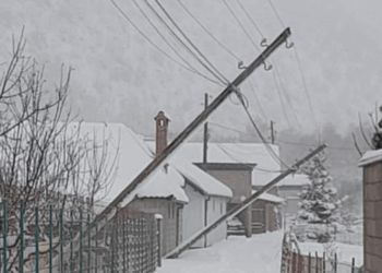 Bora shkakton telashe në një fshat të Dragashit