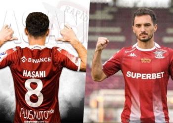 Rapid Bukureshti prezanton Florent Hasanin