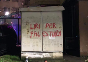 “Liri për Palestinën”, vendosen grafitë në Prishtinë dhe Mitrovicë