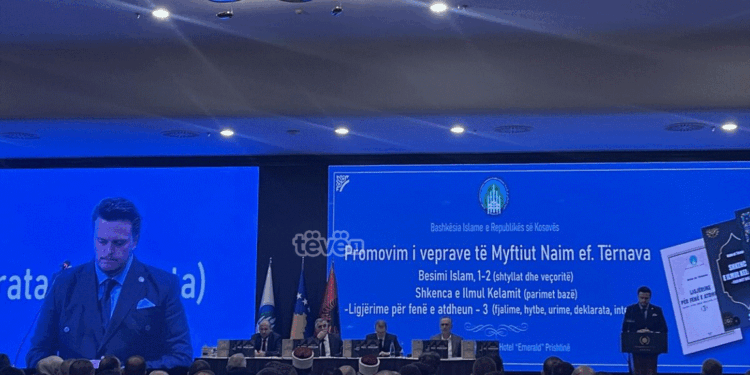 Myftiu Naim Tërnava promovon katër libra