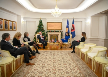 Osmani takon Hovenierin, diskutojnë për avancimin e partneritetit dhe bashkëpunimit