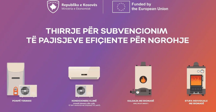 Zgjatet afati i aplikimit për subvencionimin e pajisjeve efiçiente për bizneset