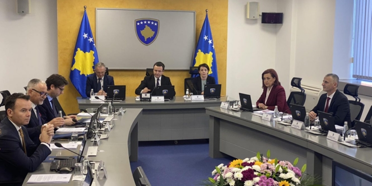 Qeveria e miraton Projektligjin për Këshillin e Sigurisë të Kosovës