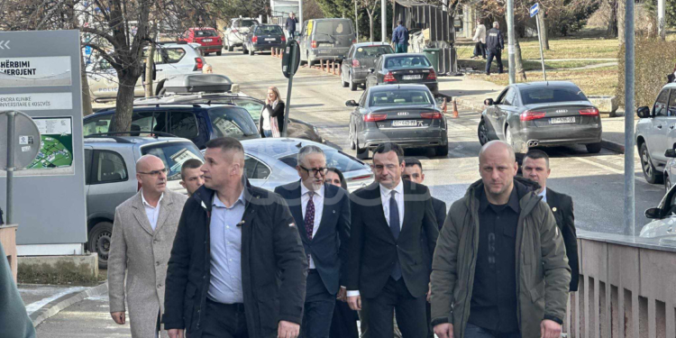 Kurti viziton vajzën e cila u lëndua nga rënia e kulmit në Komunën e Re