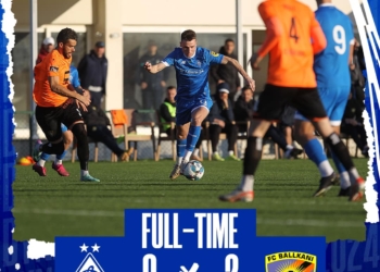 Ballkani fiton miqësoren ndaj skuadrës ukrainase