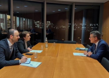 Gërvalla takon deputetin gjerman, flasin për anëtarësimin e Kosovës në NATO dhe BE