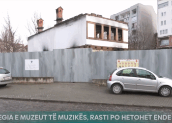 Djegia e Muzeut të Muzikës në Gjakovë, rasti po hetohet ende