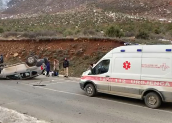 Aksident në rrugën e Arbrit, dy të lënduar