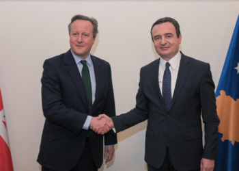 Cameron në takim me Kurtin: Jam këtu për të përforcuar faktin që ne ju mbështesim