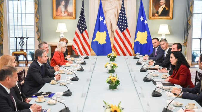 Osmani kërkon mbështetjen e SHBA-së për blerjen e sistemeve mbrojtëse për Kosovën