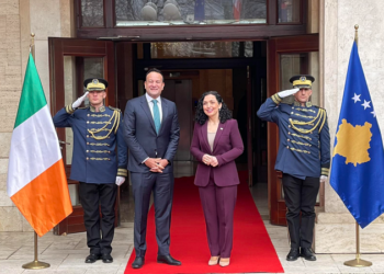 Presidentja Osmani priti kryeministrin e Irlandës, Varadkar
