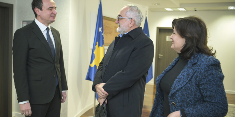 Kurti takon presidentin e Fondacionit “Zoja e Këshillit të mirë”