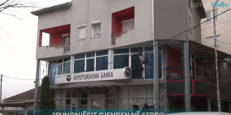 Banka Komerciale në Mitrovicë të Veriut punon me ligje të Serbisë, pritet marrëveshje me BQK-në
