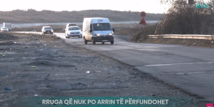 Rruga Dollc-Gjakovë vazhdon të sjellë probleme për qytetarët