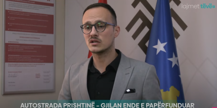 Autostrada Prishtinë-Gjilan ende e papërfunduar, Hyseni thotë se janë paraqitur probleme me rrëshqitje të dheut