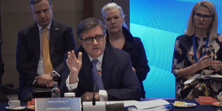 O’Brien: Kosova dhe Serbia duhet të zbatojnë aneksin e Ohrit