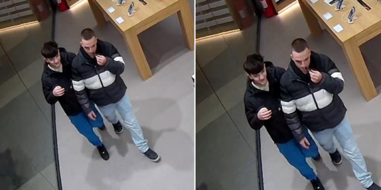 Policia kërkon ndihmën e qytetarëve për identifikimin e dy personave, dyshohen për vjedhje