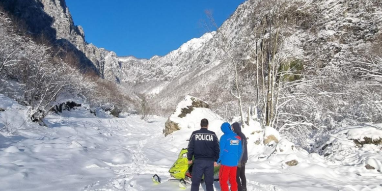 Shpëtohet kosovari që kishte mbetur i bllokuar në bjeshkët e Doberdolit