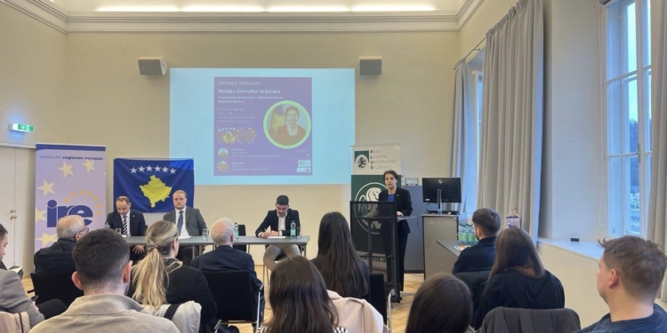 Gërvalla prezanton sukseset e Kosovës në Salzburg