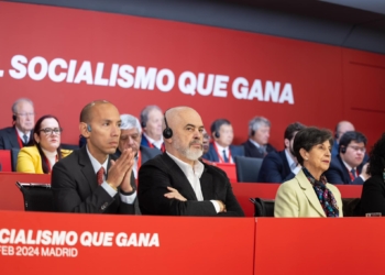 Rama në Madrid, merr pjesë në takimin e Këshillit të Partive Socialiste
