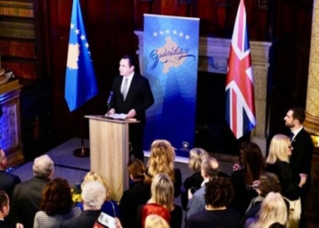 Në Londër u festua 16-vjetori i Pavarësisë së Kosovës, i pranishëm edhe Kurti