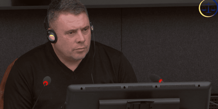 Dëshmitari i 46-të në gjykimin ndaj Thaçit dhe të tjerëve, punëtor i Ministrisë së Brendshme të Serbisë