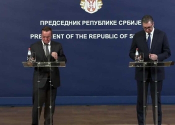 ​Vuçiq-Pistorius: Qëndrimet e Serbisë dhe Gjermanisë për Kosovën janë të kundërta