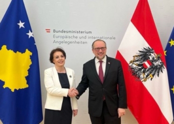 ​Gërvalla pritet në takim nga homologu austriak, Alexander Schallenberg
