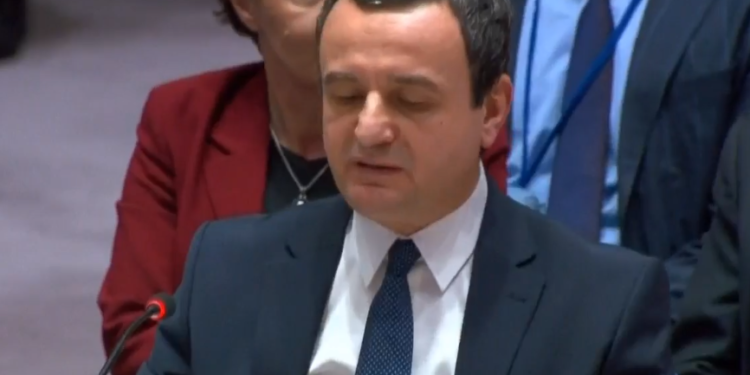 Kurti: Qytetarët në veri të Kosovës kërcënohen çdo ditë nga grupet e armatosura