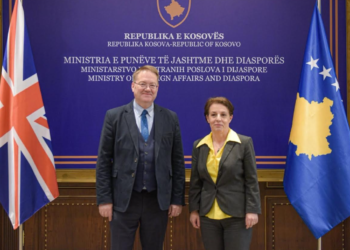 Gërvalla pret në takim lamtumirës ambasadorin Abbott
