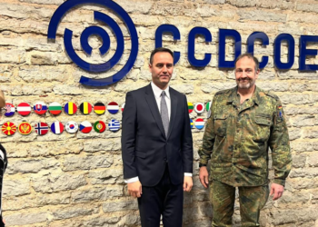 Konjufca vizitoi Qendrën e-Estonia dhe NATO Cooperatice Cyber Defence Centre of Exellence